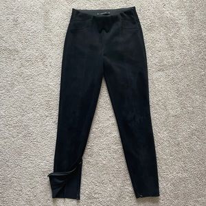 Zara Suede Ankle Pants